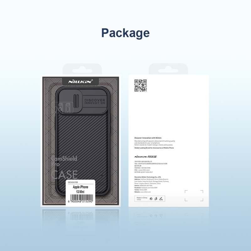 Nillkin CamShield PRO Magnetic Zadní Kryt pro Apple iPhone 13 mini Black