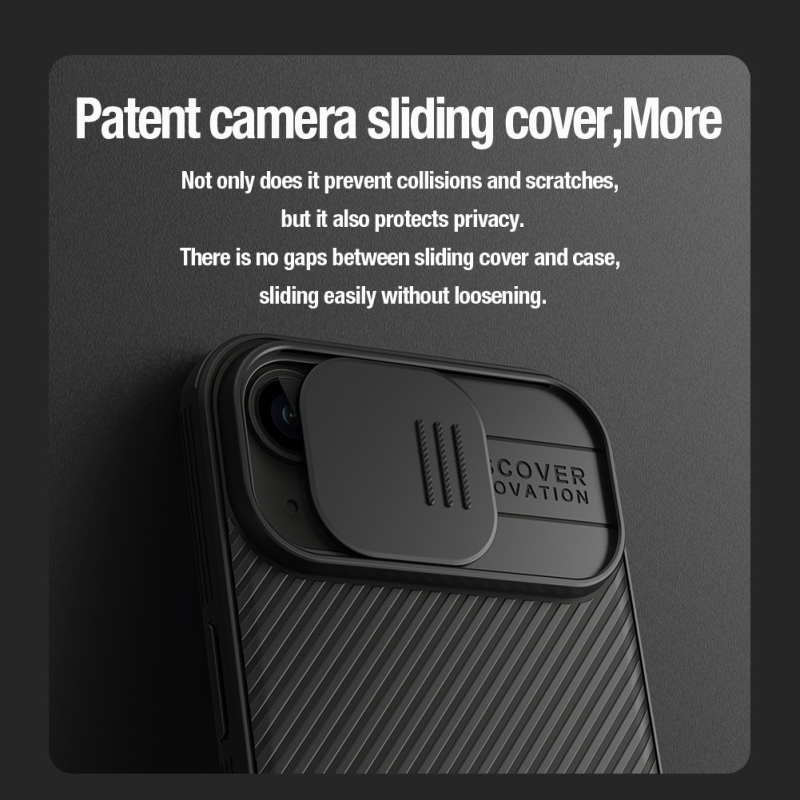 Nillkin CamShield PRO Magnetic Zadní Kryt pro Apple iPhone 15 Black