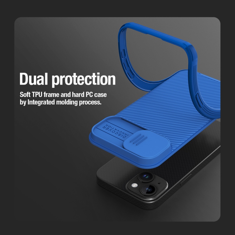Nillkin CamShield PRO Magnetic Zadní Kryt pro Apple iPhone 15 Black