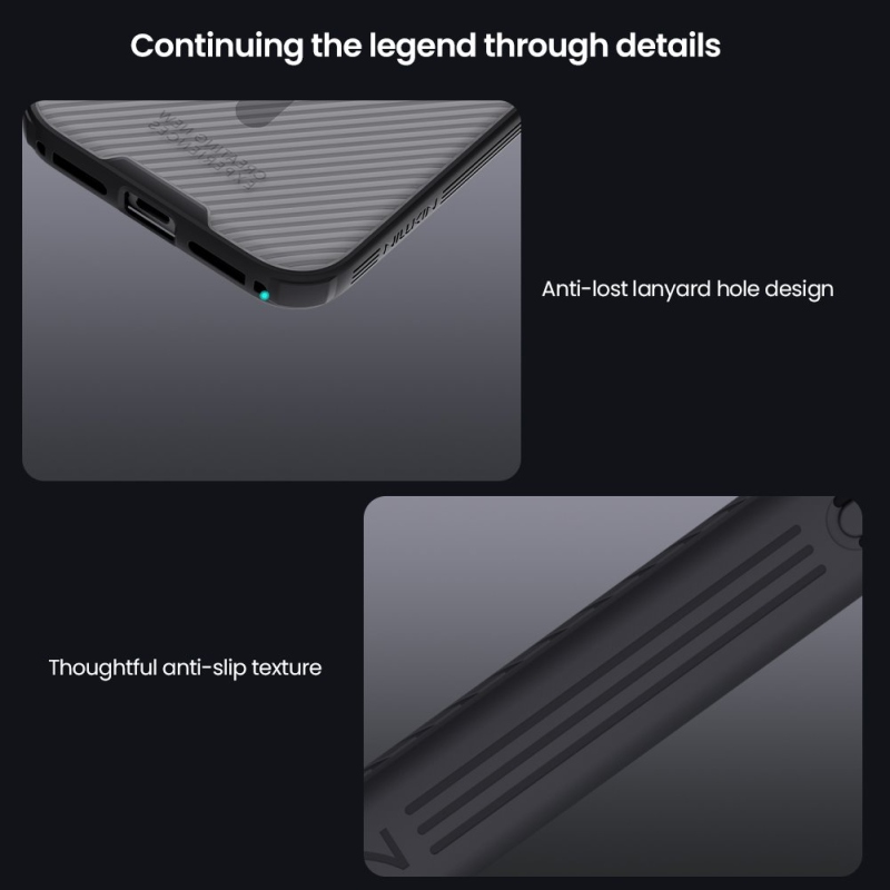 Nillkin CamShield PRO Magnetic Zadní Kryt pro Apple iPhone 17 Pro Max Transparent Black