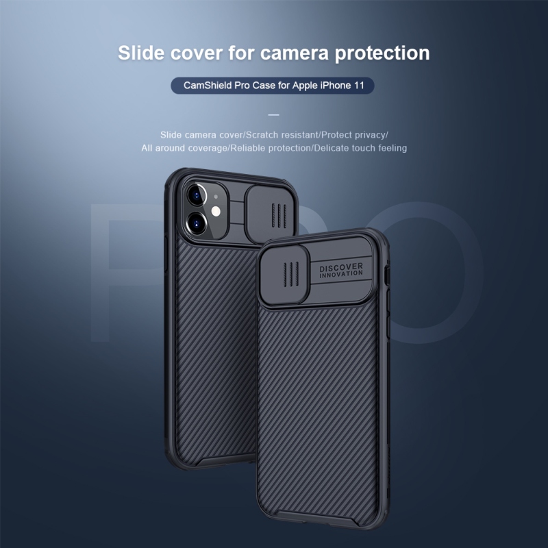 Nillkin CamShield PRO Zadní Kryt pro Apple iPhone 11 Black