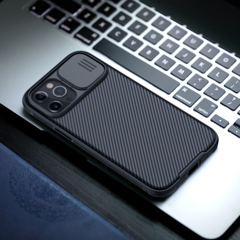 Nillkin CamShield PRO Zadní Kryt pro Apple iPhone 12 Pro Max 6.7 Black