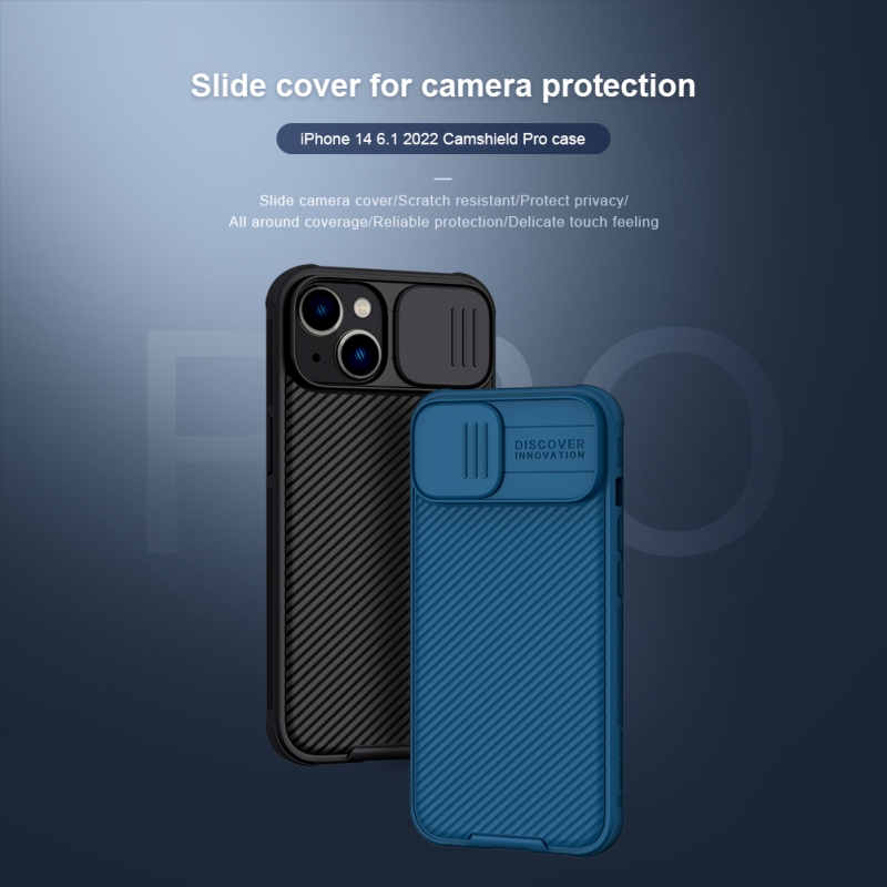 Nillkin CamShield PRO Zadní Kryt pro Apple iPhone 13/14 Black