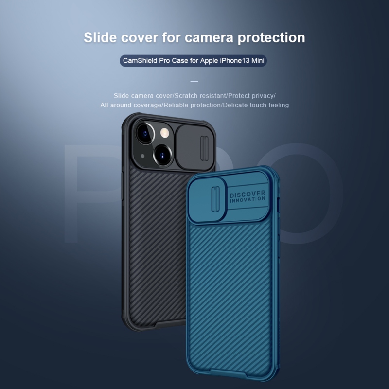 Nillkin CamShield PRO Zadní Kryt pro Apple iPhone 13 mini Black