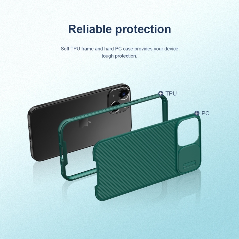 Nillkin CamShield PRO Zadní Kryt pro Apple iPhone 13 mini Black