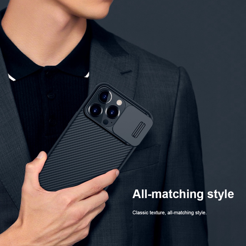 Nillkin CamShield PRO Zadní Kryt pro Apple iPhone 13 Pro Black