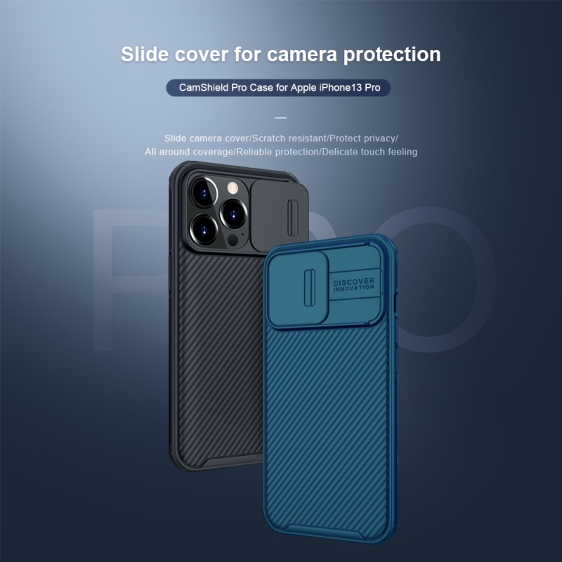 Nillkin CamShield PRO Zadní Kryt pro Apple iPhone 13 Pro Black