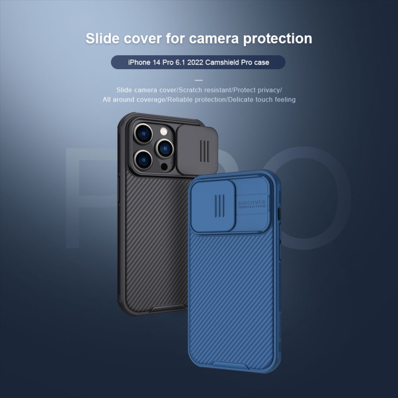 Nillkin CamShield PRO Zadní Kryt pro Apple iPhone 14 PRO Black