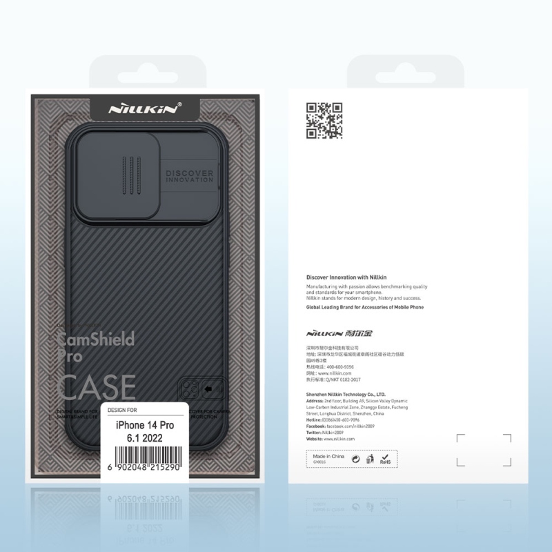 Nillkin CamShield PRO Zadní Kryt pro Apple iPhone 14 PRO Black