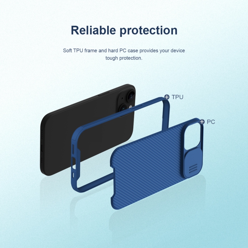 Nillkin CamShield PRO Zadní Kryt pro Apple iPhone 15 Black
