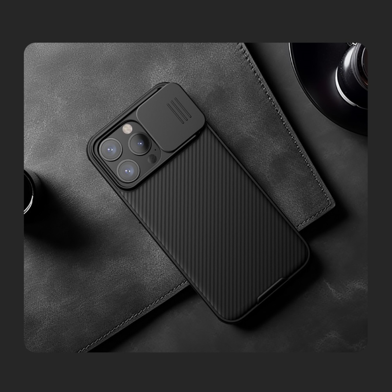 Nillkin CamShield PRO Zadní Kryt pro Apple iPhone 15 Pro Black