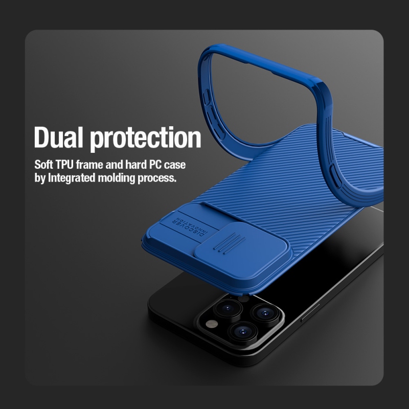 Nillkin CamShield PRO Zadní Kryt pro Apple iPhone 15 Pro Black