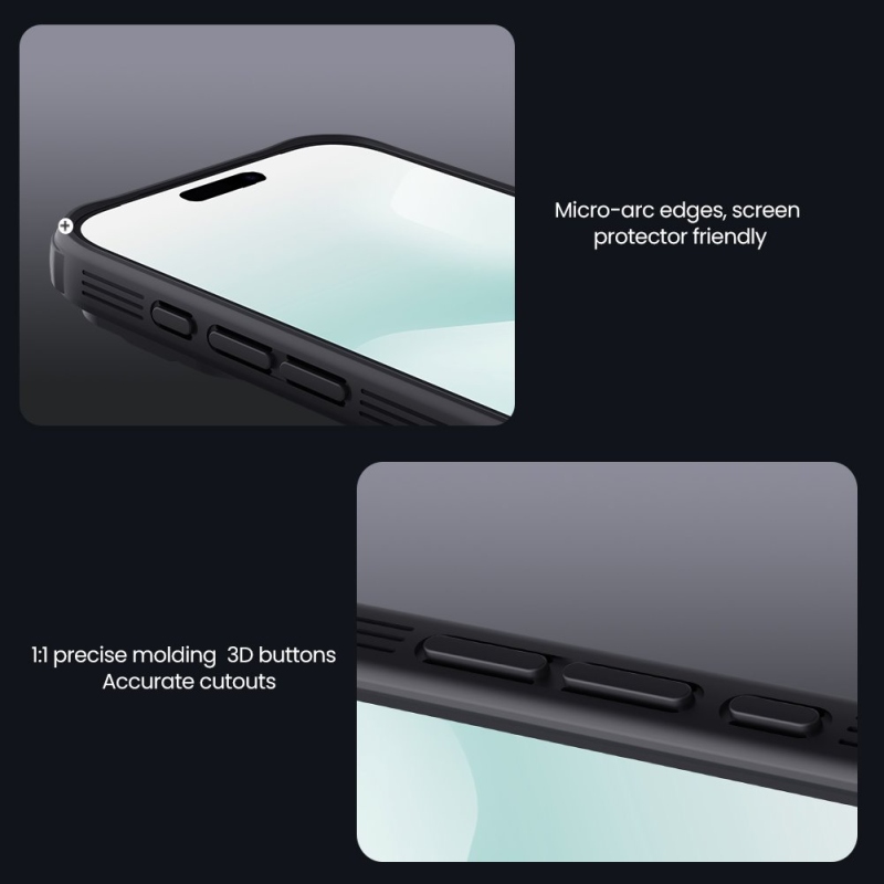 Nillkin CamShield PRO Zadní Kryt pro Apple iPhone 17 Pro Max Titanium Gray