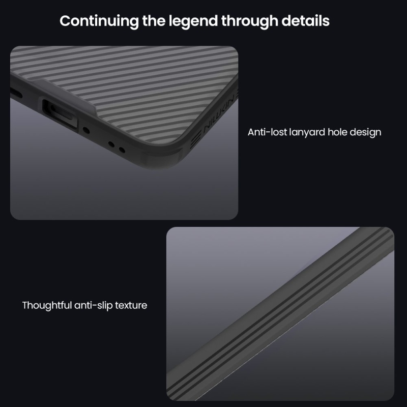 Nillkin CamShield PRO Zadní Kryt pro OnePlus 15R Transparent Black