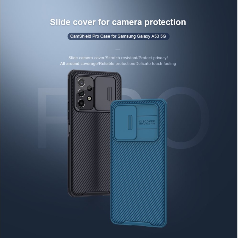 Nillkin CamShield PRO Zadní Kryt pro Samsung Galaxy A53 5G Black