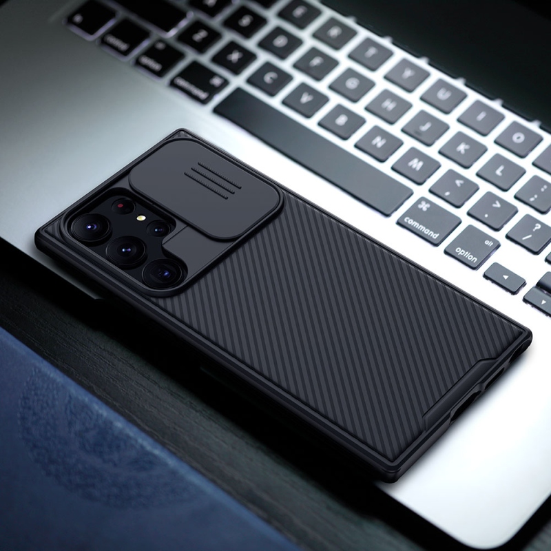 Nillkin CamShield PRO Zadní Kryt pro Samsung Galaxy S23 Ultra Black