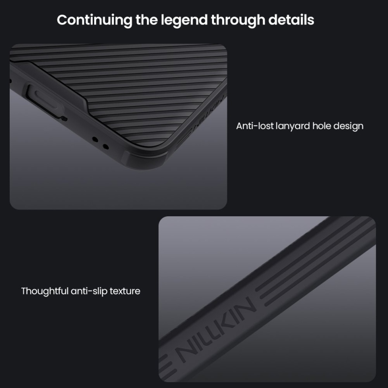 Nillkin CamShield PRO Zadní Kryt pro Samsung Galaxy S25 FE Black