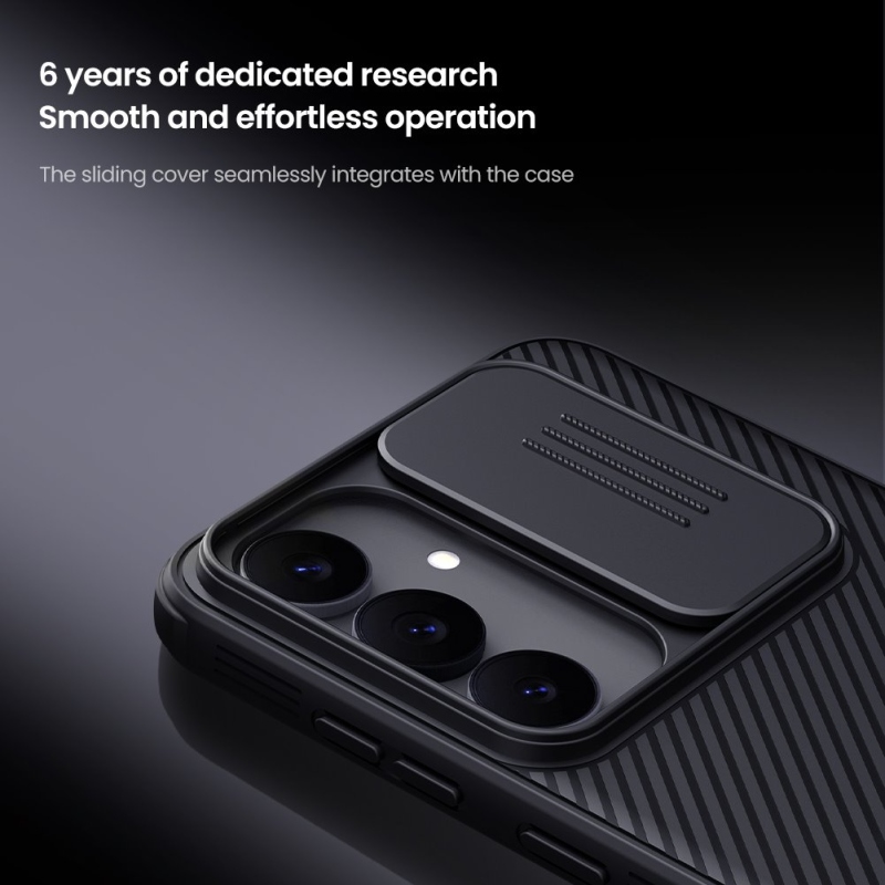 Nillkin CamShield PRO Zadní Kryt pro Samsung Galaxy S25 FE Black