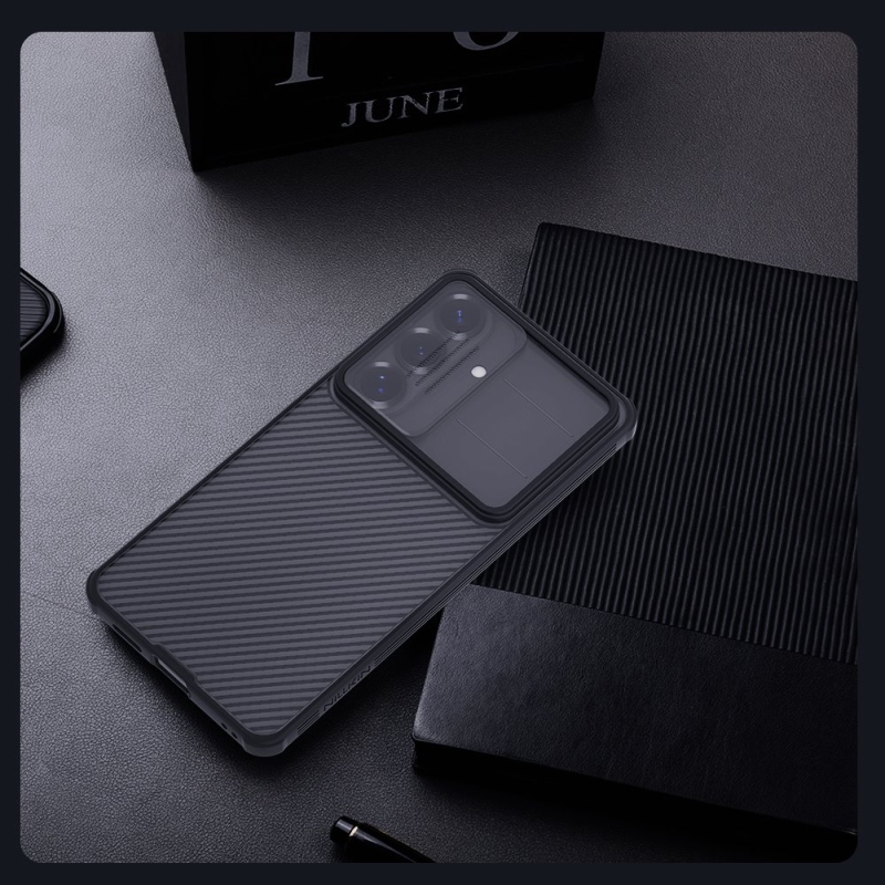 Nillkin CamShield PRO Zadní Kryt pro Samsung Galaxy S26 Transparent Black