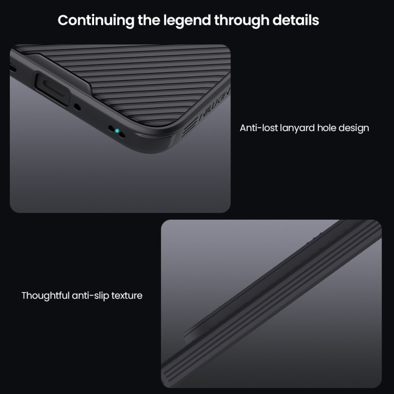 Nillkin CamShield PRO Zadní Kryt pro Xiaomi Redmi Note 15 Pro+ 5G Black