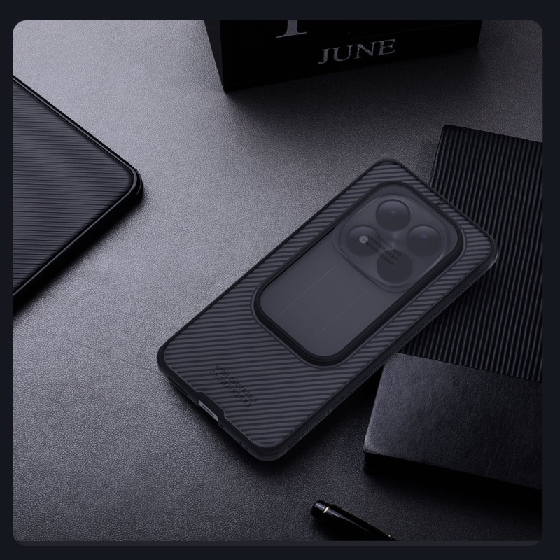 Nillkin CamShield PRO Zadní Kryt pro Xiaomi Redmi Note 15 Pro+ 5G Transparent Black