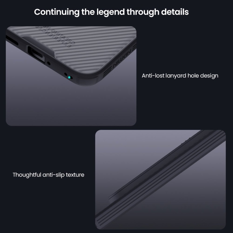 Nillkin CamShield PRO Zadní Kryt pro Xiaomi Redmi Note 15 Pro+ 5G Transparent Black