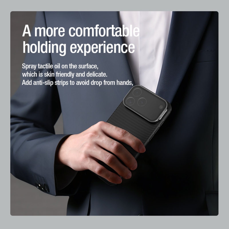 Nillkin CamShield Prop Magnetic Zadní Kryt pro Apple iPhone 17 Pro Max Black