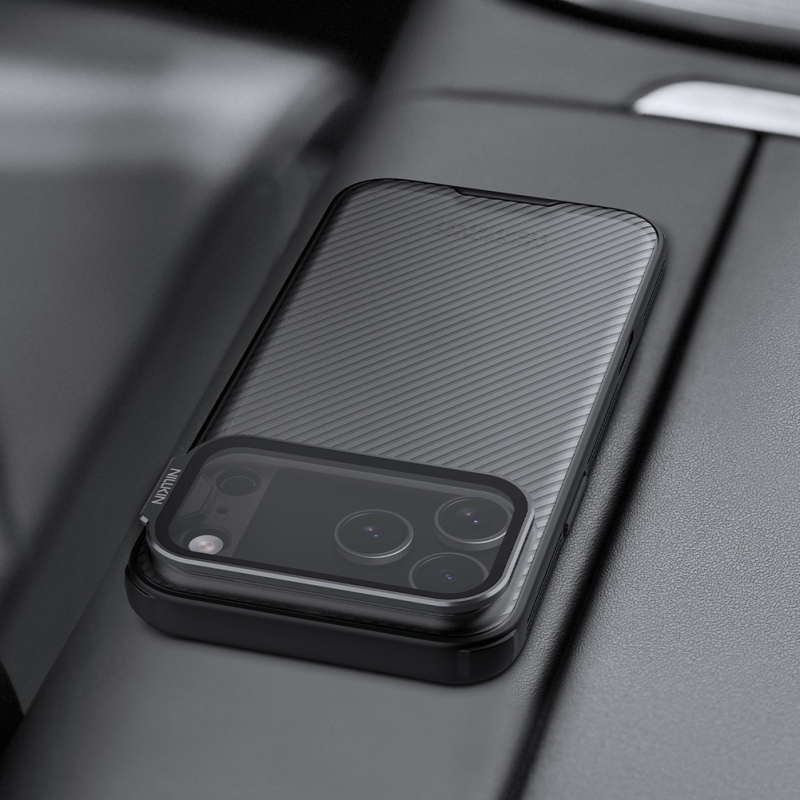 Nillkin CamShield Prop Zadní Kryt pro Apple iPhone 17 Pro Max Transparent Black