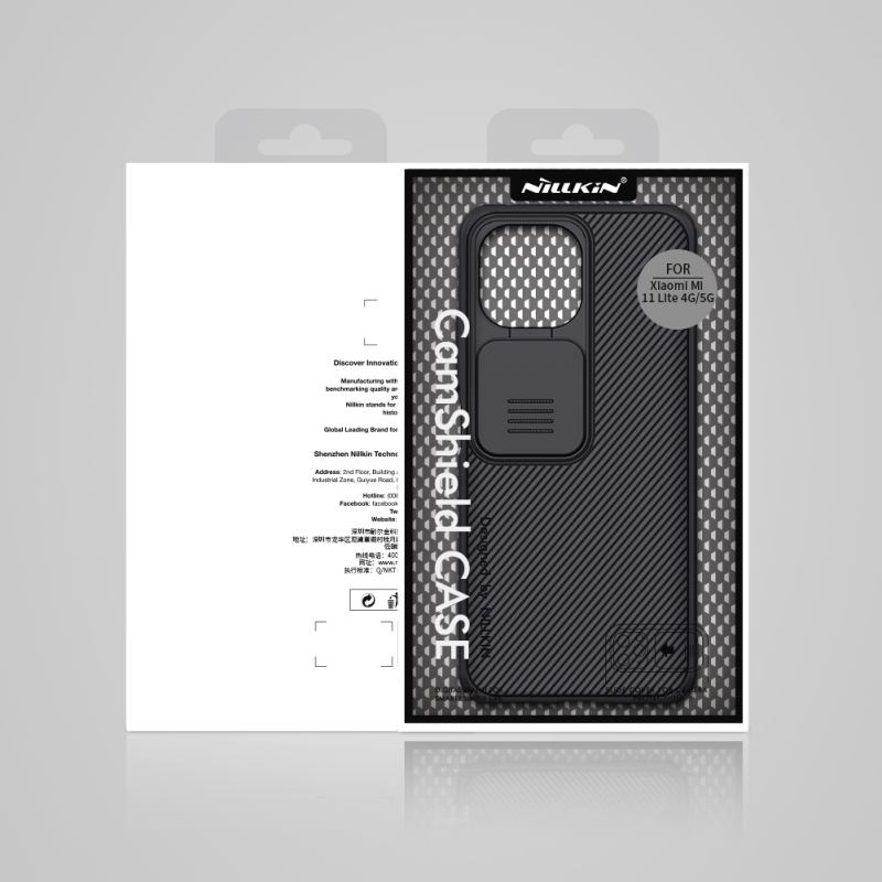 Nillkin CamShield Zadní Kryt pro Xiaomi Mi 11 Lite 4G/5G/5G NE Black
