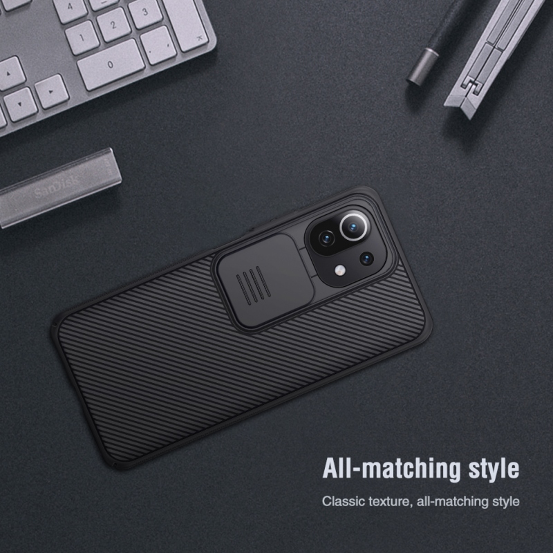 Nillkin CamShield Zadní Kryt pro Xiaomi Mi 11 Lite 4G/5G/5G NE Black