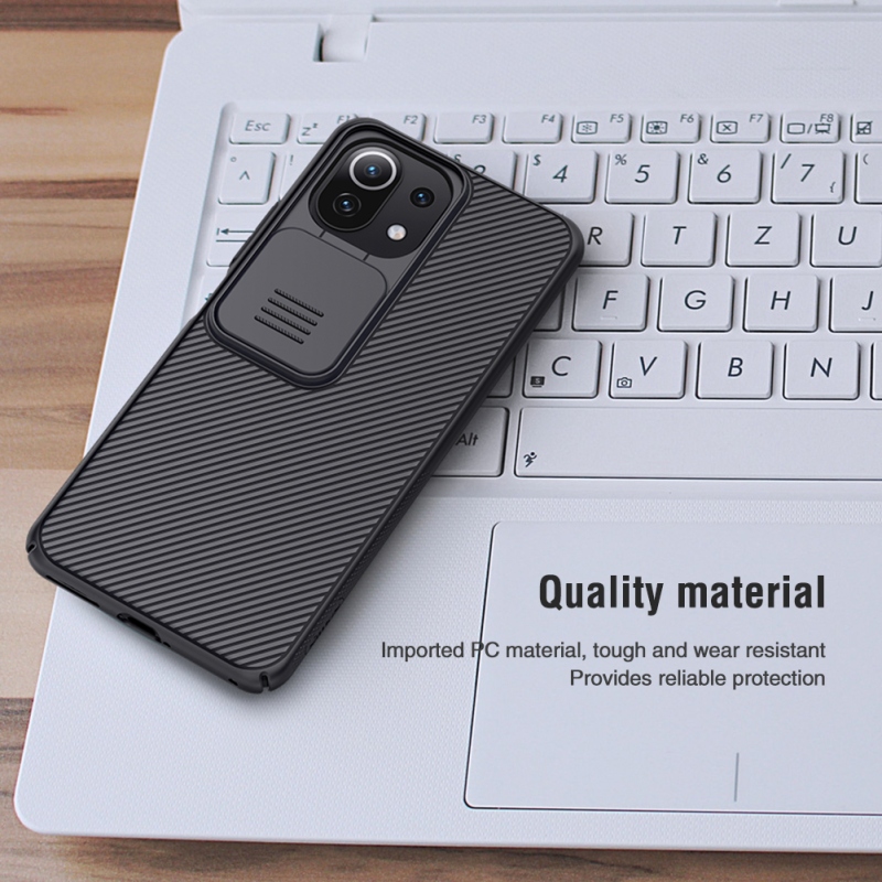 Nillkin CamShield Zadní Kryt pro Xiaomi Mi 11 Lite 4G/5G/5G NE Black