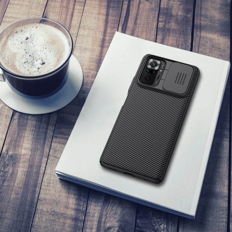 Nillkin CamShield Zadní Kryt pro Xiaomi Redmi Note 10 Pro/10 Pro Max Black