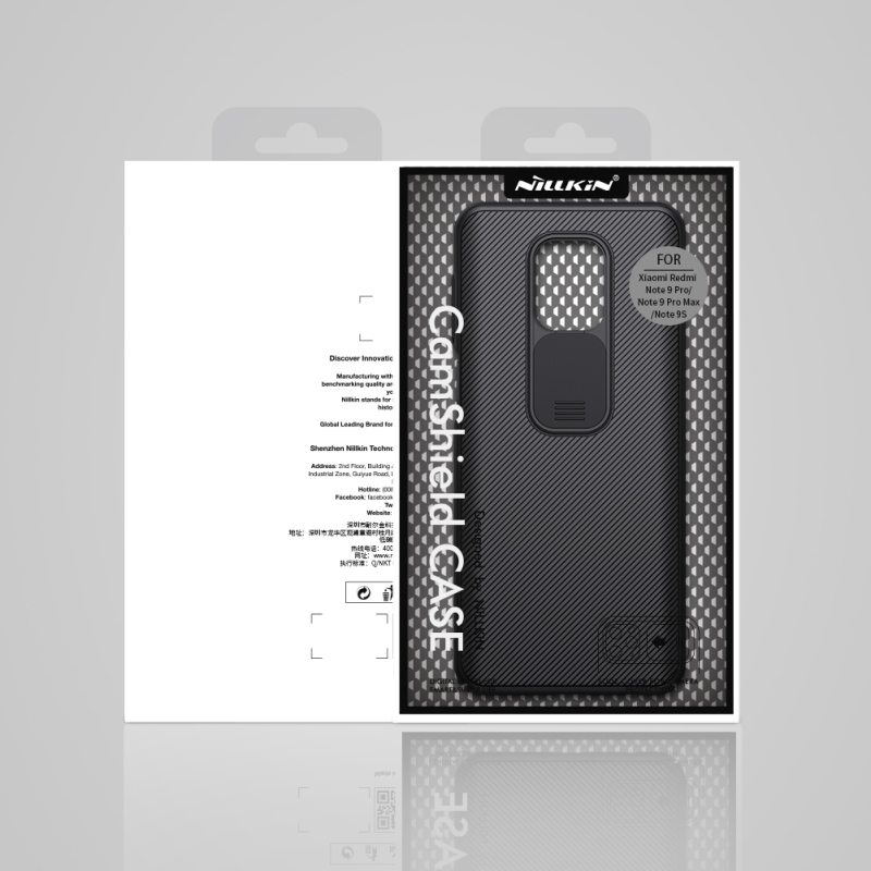 Nillkin CamShield Zadní Kryt pro Xiaomi Redmi Note 9 Pro/9S/9 Pro Max Black