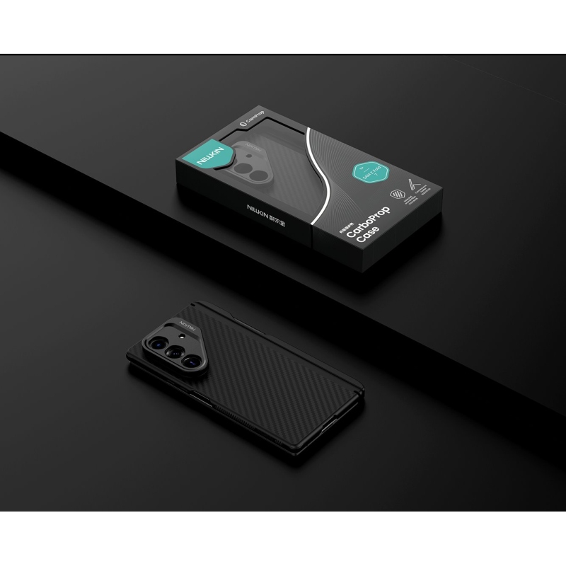 Nillkin CarboProp Aramid Magnetic Pen Slot Zadní Kryt pro Samsung Galaxy Z Fold 7 Black