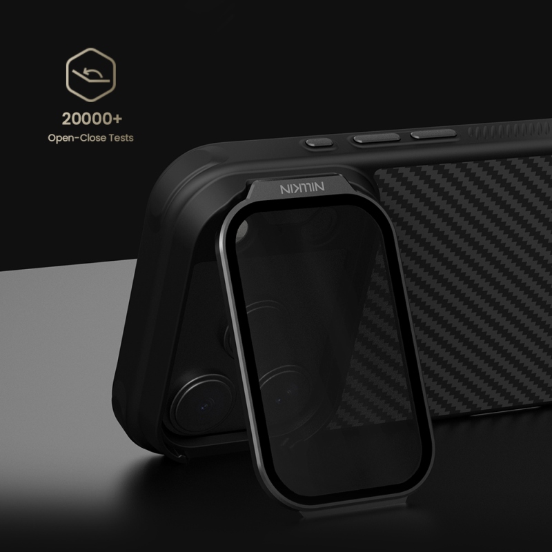 Nillkin CarboProp Aramid Magnetic Zadní Kryt pro Apple iPhone 17 Pro Black