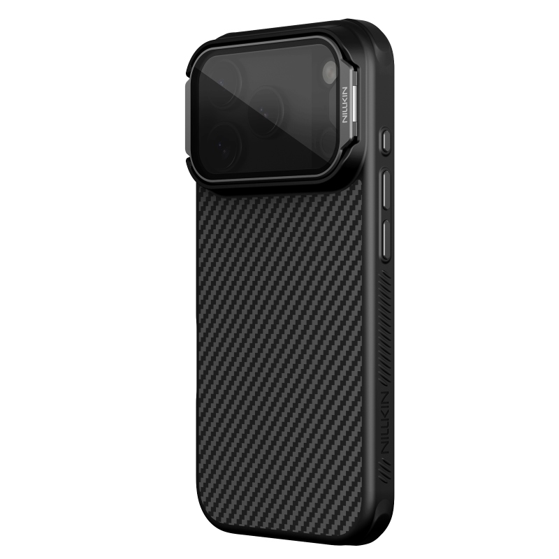 Nillkin CarboProp Aramid Magnetic Zadní Kryt pro Apple iPhone 17 Pro Black
