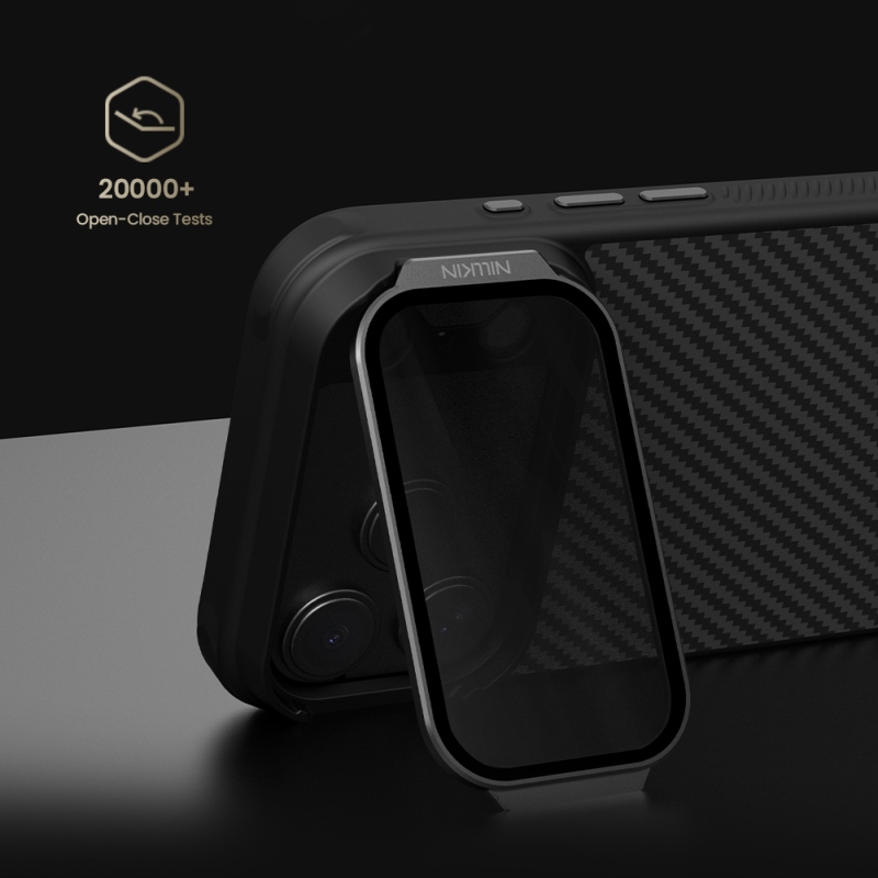 Nillkin CarboProp Aramid Magnetic Zadní Kryt pro Apple iPhone 17 Pro Max Black