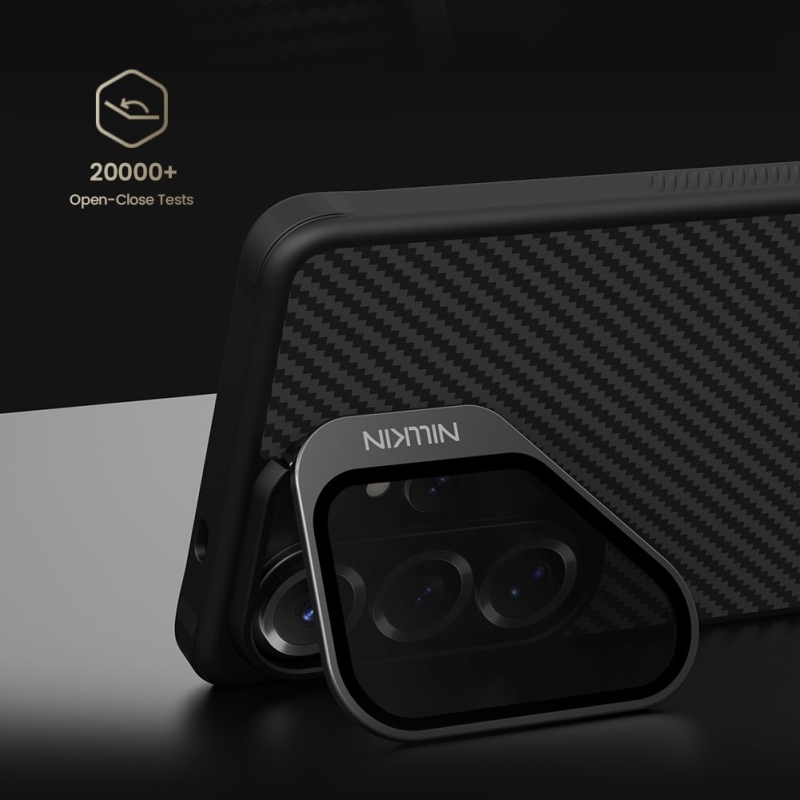 Nillkin CarboProp Aramid Magnetic Zadní Kryt pro Samsung Galaxy S26 Ultra Black/Transparent