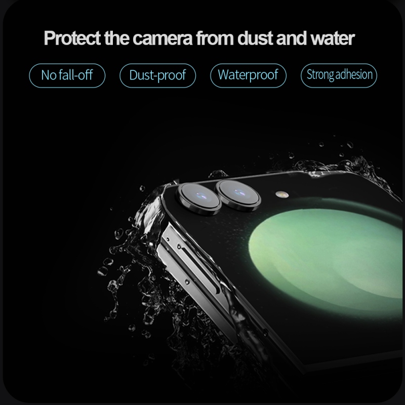 Nillkin CLRFilm Camera Tvrzené Sklo pro Samsung Galaxy Z Flip 5 5G Black