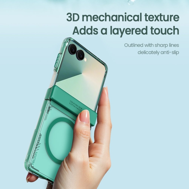Nillkin Iceblade Magnetic Kryt pro Samsung Galaxy Z Flip 7 Green