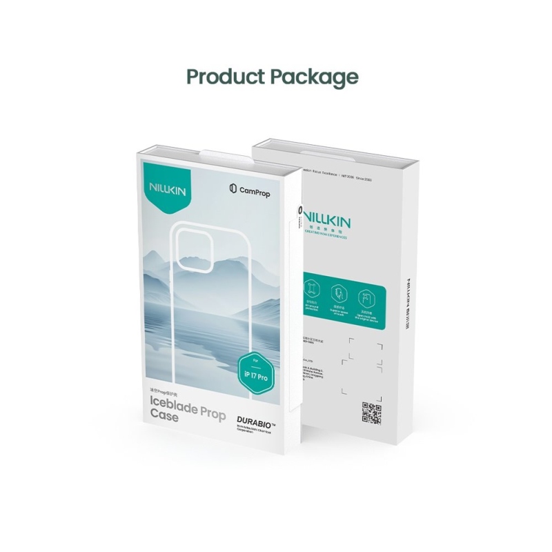 Nillkin Iceblade Prop Kryt pro Apple iPhone 17 Pro Dark Night Black