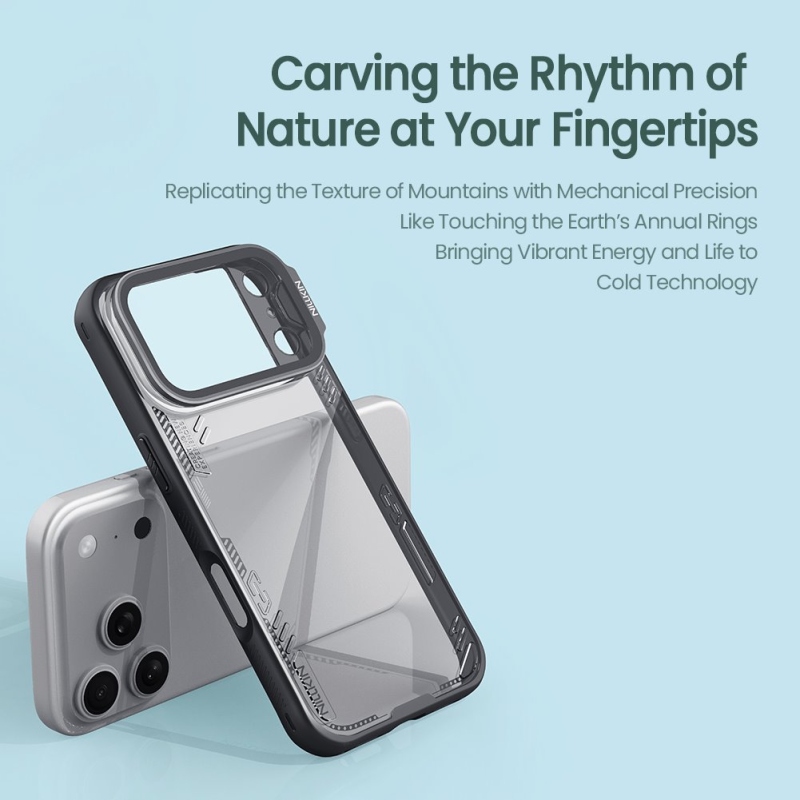 Nillkin Iceblade Prop Kryt pro Apple iPhone 17 Pro Dark Night Black