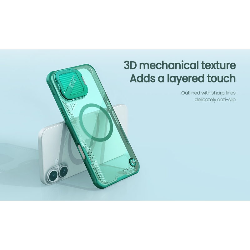 Nillkin Iceblade Prop Magnetic Kryt pro Apple iPhone 16 Black