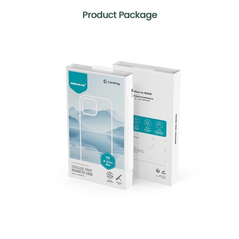 Nillkin Iceblade Prop Magnetic Kryt pro Apple iPhone 16 Pro Max Black