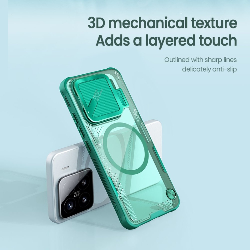 Nillkin Iceblade Prop Magnetic Kryt pro Xiaomi 15 Dark Night Black