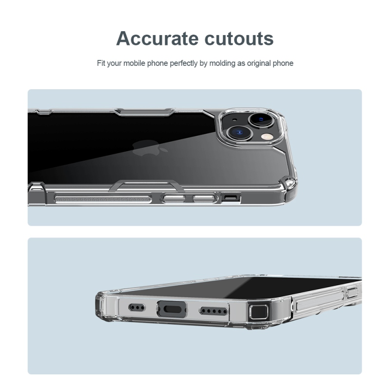 Nillkin Nature TPU PRO Kryt pro Apple iPhone 13/14 - průhledný