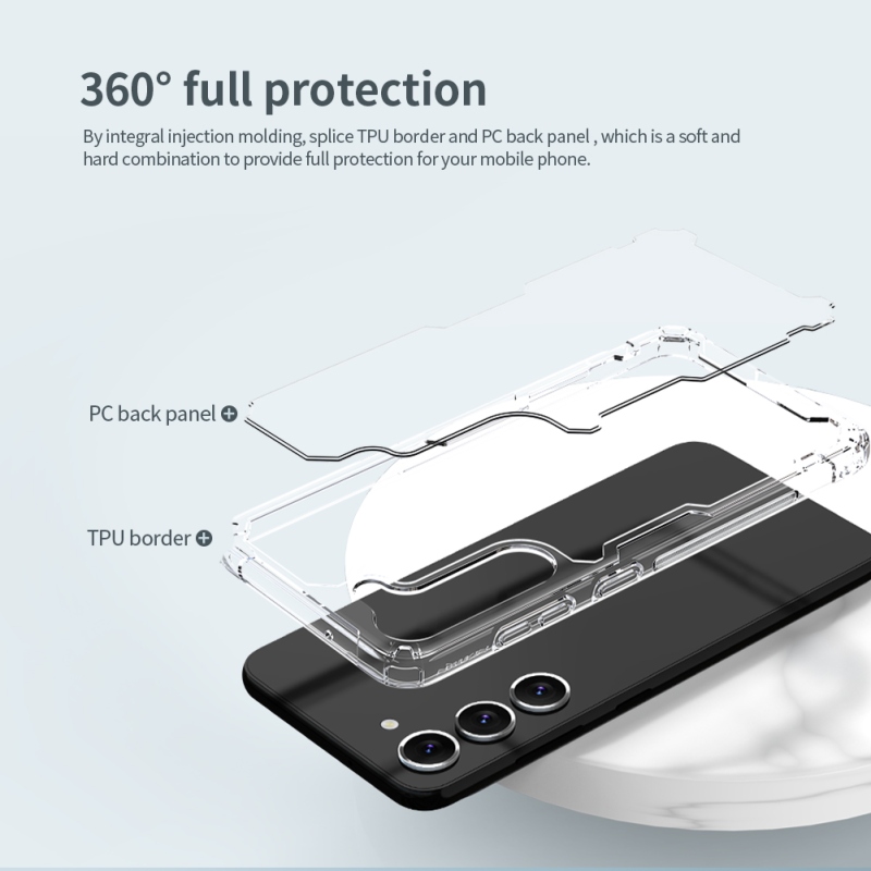 Nillkin Nature TPU PRO Kryt pro Samsung Galaxy S23 - průhledný