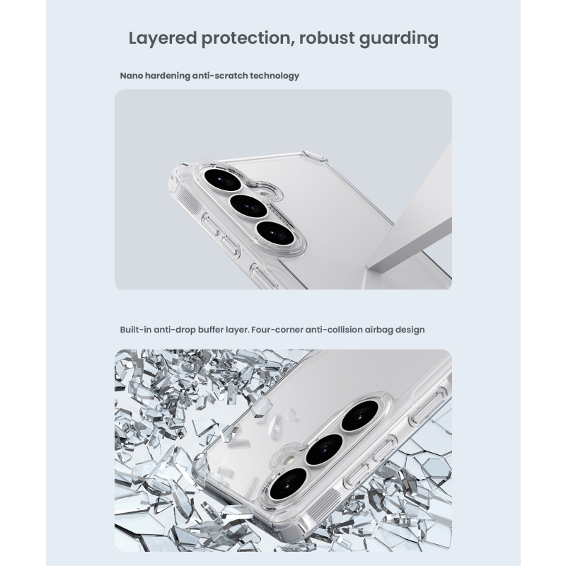 Nillkin Nature TPU PRO Kryt pro Samsung Galaxy S26+ Transparent