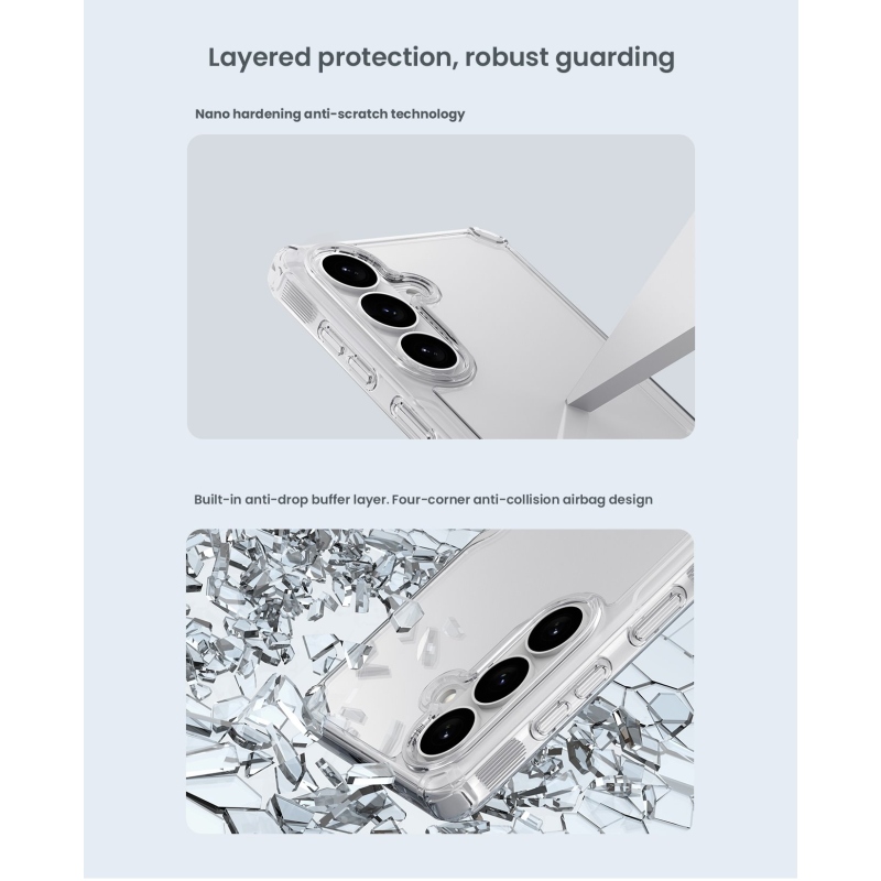 Nillkin Nature TPU PRO Kryt pro Samsung Galaxy S26 Transparent