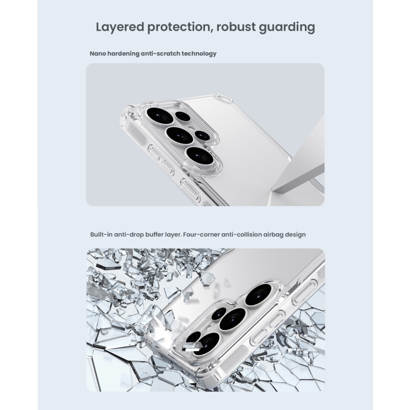 Nillkin Nature TPU PRO Kryt pro Samsung Galaxy S26 Ultra Transparent